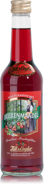 Vogtländisches Beerenmaadel - Preiselbeer-Fruchtsaft-Likör mit 30%Vol.