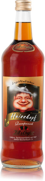Vogtländischer Heisskopf Rumpunsch mit 40%Vol.