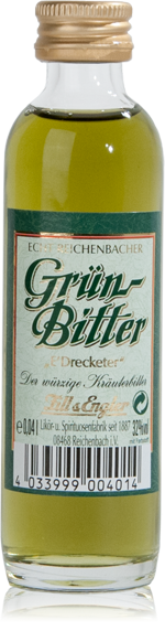 Echt Reichenbacher Grün-Bitter E'Drecketer 32%Vol.