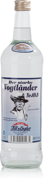 Starker Vogtländer Nr. 69,9 - Hochprozentiger Klare mit 69,9%Vol.