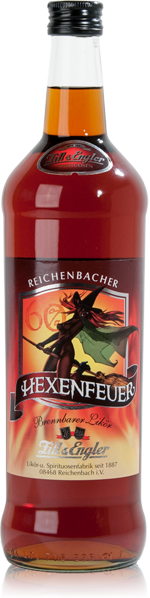 Reichenbacher Hexenfeuer - Brennbarer Likör mit 60%Vol.