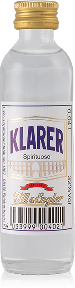 Echt Reichenbacher Klarer Spirituose mit 32%Vol.