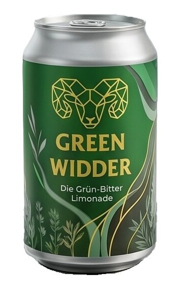 GREEN WIDDER - Grün-Bitter-Limonade